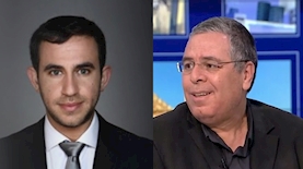 אלי ציפורי ועקיבא נוביק, צילום: פלאש 90 וטוויטר